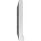Ekena Millwork Vertical Surface Mount PVC Gable Vent: Functional, w/ 2"W x 2"P Brickmould Sill Frame, 18"W x 16"H GVPVE18X1603SF - alternate 4